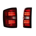 XB LED Tail Lights: Chevy Silverado (14-19) (Pair / Red) (Gen 2) (LF728) 4