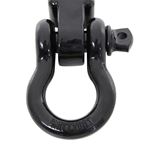 Receiver Hitch D-Ring - 3/4" 4.75 Ton Rating - Fits 2" Receiver - Black (29312B) 4