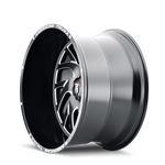 XCLUSIVE (AT1907) BLACK/MILLED 22X12 8-165.1 -44MM 125.2MM (AT1907-22281M-44) 2