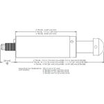 Performance 2.5 Inch Smooth Body Pin Top Bump Stop - 3 Inch Stroke (TGI-310809) 4