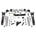 6 Inch Suspension Lift Kit wRadius Arms and V2 Shocks Rear Overload Springs 35 Inch Diam 1719 F25035