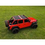 Mesh Bikini Top Plus Black Jeep Wrangler JL (21-23)/Wrangler Unlimited (18-23) (85120) 2