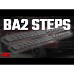 BA2 Running Boards - Side Step Bars - Toyota Tundra 2WD/4WD (22-23) (41006) 2
