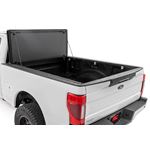 Hard Tri-Fold Flip Up Bed Cover - 6'10" Bed - Ford Super Duty (17-23) (49220651) 2