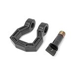 Forged D-Ring Set Black Pair Rough Country 2