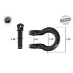 Recovery Shackle 3/4" 4.75 Ton Black - Sold In Pairs 2