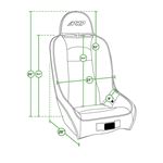 High Back Rear Suspension Seat 2
