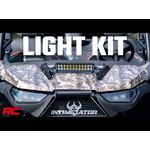 12" LED Light Kit - Hood Mount - Dual Row - Intimidator GC1K/GC1K Crew (18-22) (95009) 2