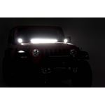 LED Light Kit Cowl Mount 2" Black Pair Jeep Gladiator JT/Wrangler JL (18-24) (70062) 4