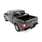 Soft Tri-Fold Bed Cover 5'7" Bed Nissan Titan 2WD/4WD (2017-2024) (41816550A) 4