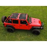 Mesh Bikini Top Plus Black Jeep Wrangler JL (21-23)/Wrangler Unlimited (18-23) (85120) 4