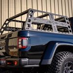 Jeep Gladiator JT Cab Height Bed Rack Powdercoat Black 20-Pres Gladiator 2