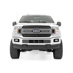 LED Light Kit Grille Mount 10" Black Slimline Pair Ford F-150 (18-20) (70808) 4