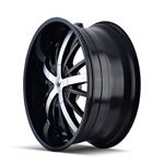 ESSENCE 364 GLOSS BLACKMACHINED FACE 22X95 512751397 18MM 87MM 2