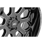 96 Series Wheel One-Piece Gloss Black 22x10 6x5.5 -19mm (96221012) 4