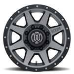 ICON ALLOYS REBOUND HD / TITANIUM - 18 X 9 / 8 X 170 BOLT 2