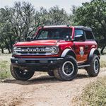 2021+Ford Bronco Dual Pod A-Pillar Mount Kit (4-4