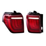 XB LED Tail Lights: Toyota 4Runner (10-24) (Pair / Red) (Gen 2) (LF738) 2