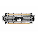 XBG LED Grille: Ford Super Duty (20-22) (Chrome Finish / Amber DRL) (XBG13) 2