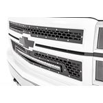 Mesh Grille 30" Single Row LED Black Chevy Silverado 1500 (14-15) (70103) 2