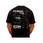 ICON RD TEE BLACK - SMALL 2