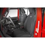 Seat Covers Front and Rear Jeep Wrangler Unlimited 4WD (2018-2024) (91010) 2