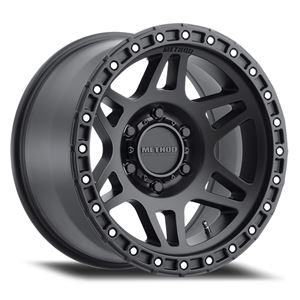 0 mm offset 17x8.5/6x120mm, 0mm offset Method Race Wheels Grid Titanium/Black Street Loc Wheel with Zinc Plated Accent Bolts 