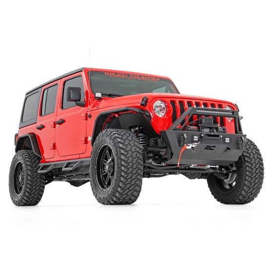 Front Bumper Stubby Trail Jeep Gladiator JT/Wrangler JK and JL/Wrangler Unlimited 4WD (10597A) 2