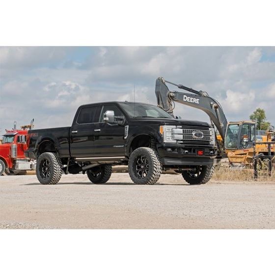 6 Inch Suspension Lift Kit w/Front Drive Shaft Vertex 17-19 F-250/350 4WD Diesel 4 Inch Axle w/o Ove