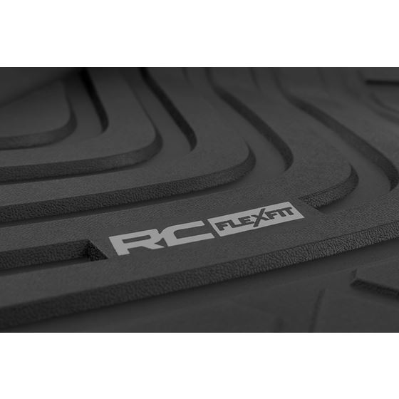 Flex-Fit Floor Mats FR and RR CrewMax Toyota Tundra 2WD/4WD (2022-2024) (FF-71780) 2