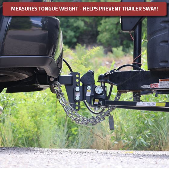 TrueTow Middle Weight Distribution Hitch 8" Drop 2" Receiver 8.5K w/ WS05 (TTMW8-2-KA) 2