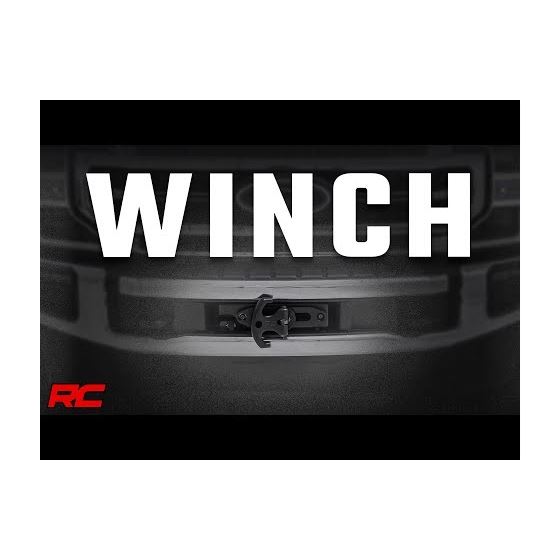 Hidden Winch Mount - Ford F-250 Super Duty 2WD/4WD (2020-2022) (51119) 2