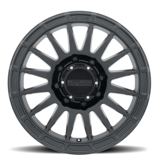 MR314 17x8.5 0mm Offset 8x180 130.81mm Centerbore Matte Black 2