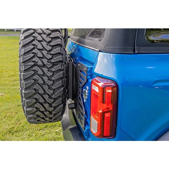 Spare Tire Relocation Ford Bronco 4WD 2021 4