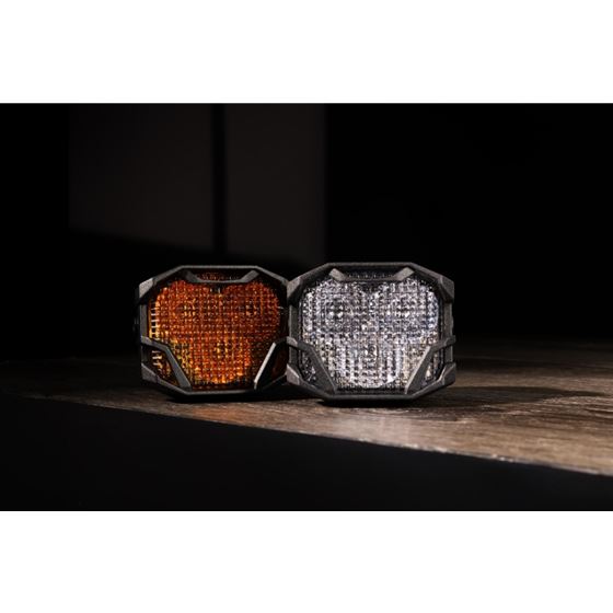 4Banger 2.0 HXB LED Pods (Flood / Yellow)(Set) (BAF138.2) 4