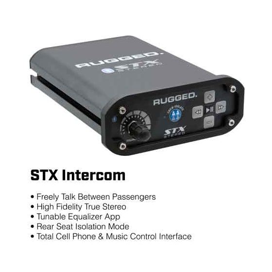 STX STEREO Complete Master Communication Kit with Intercom and 2-Way Radio (MCK-STX-2P-G1) 2