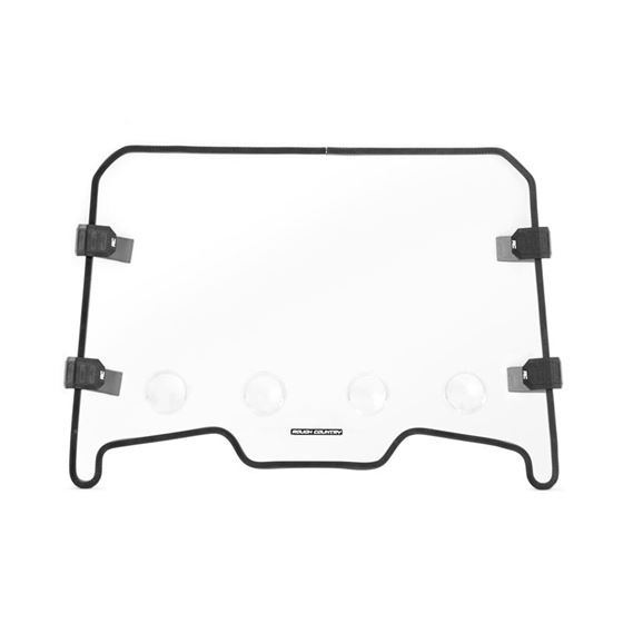 Vented Full Windshield Scratch Resistant Polaris RZR (98292010) 2