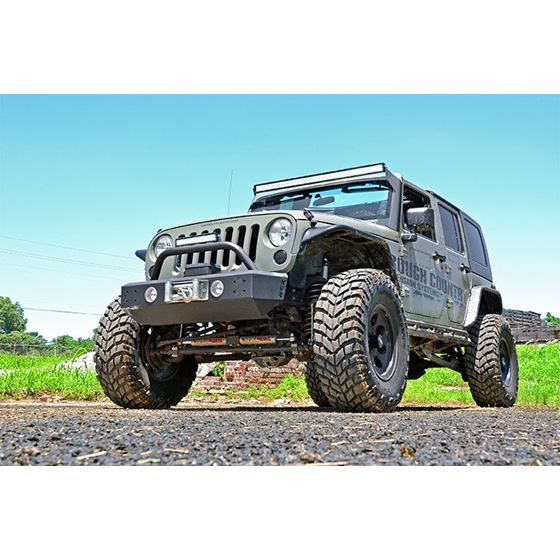 LED Light Mounts Upper Windshield 50" Jeep Wrangler JK/Wrangler Unlimited (07-18) (70504) 4