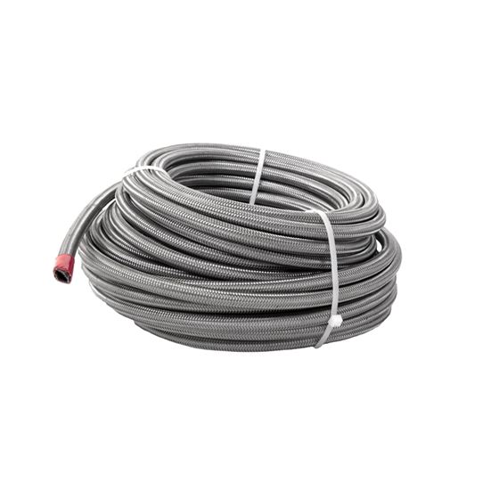 Hose Fuel PTFE Stainless Steel Braided AN-08 x 20'. (15317) 2