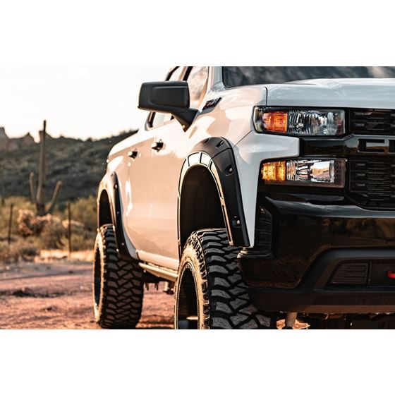 Fender Flares Defender GNO Slate Gray Chevy Silverado 1500 2WD/4WD (19-24) (A-C12211-GNO) 2