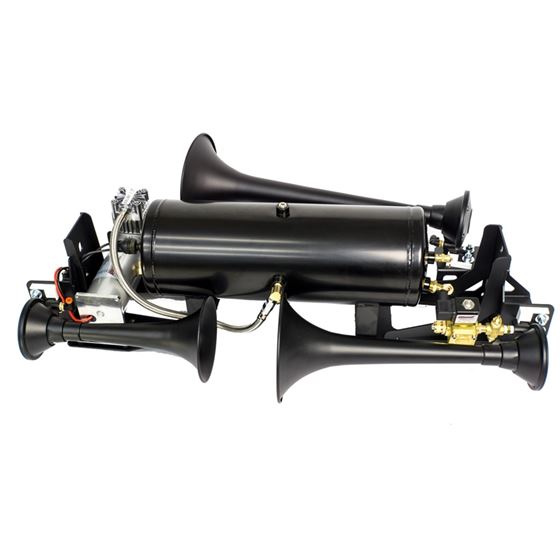 Complete BoltOn Ram 1500 Train Horn System With 730 Triple Train Horn And 150 Psi Air System 4