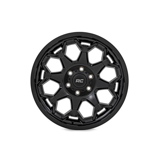 80 Series Wheel One-Piece Semi Gloss Black 20x10 6x5.5 -25mm (80202412) 2