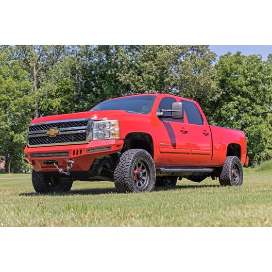 3.5 Inch Knuckle Lift Kit V2 Chevy/GMC 2500HD/3500HD (11-19) (95770RED) 4