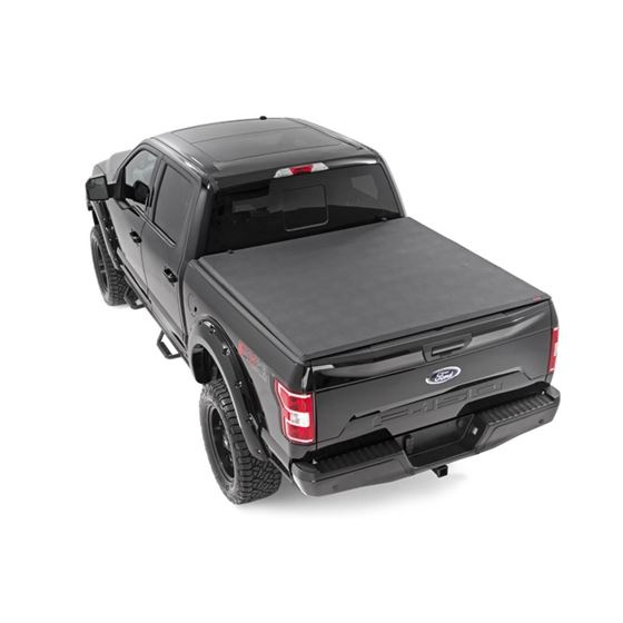 Bed Cover - Tri Fold - Soft - 6'7 in Bed - Ford F-150 2WD/4WD (15-20) (RC44515650) 2
