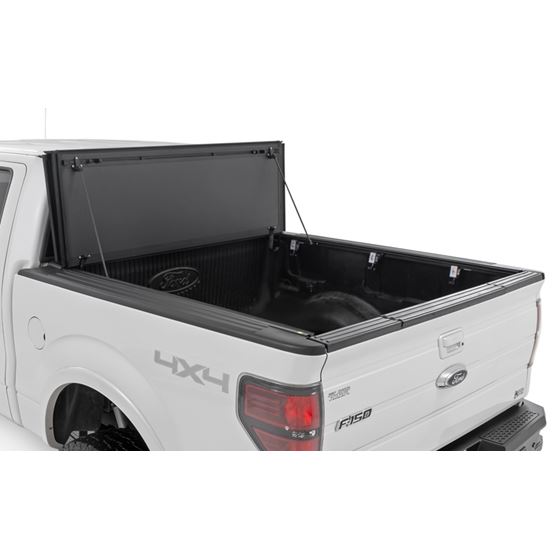 Hard Tri-Fold Flip Up Bed Cover - 6'7" Bed - Ford F-150 (04-14) (49214650) 2