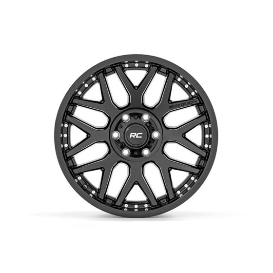 95 Series Wheel One-Piece Gloss Black 22x10 6x135 -19mm (95221017) 2