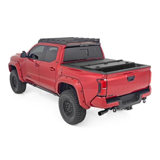 Hard Tri-Fold Flip Up Bed Cover 5' Bed Toyota Tacoma 2WD/4WD (2024) (49415551) 4