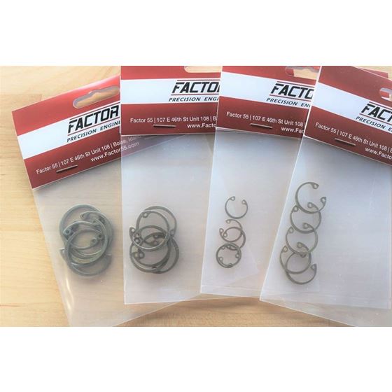 ProLink ProLink E Bridle FlatLink and FlatLink E Internal Snap Ring Set of 5 2