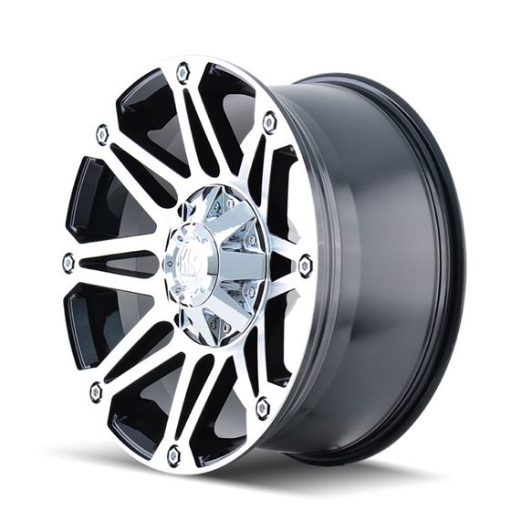 RIOT 8010 RIOT BLACKMACHINED FACE 17X8 5127 10MM 87MM 2