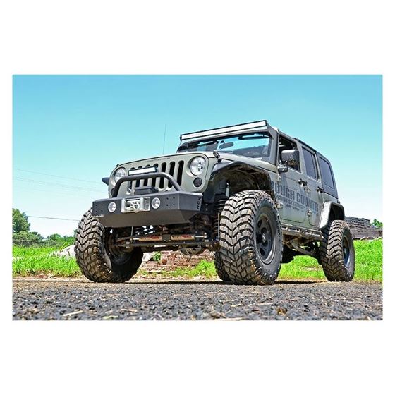 LED Light Mounts Upper Windshield 50&quot; Jeep Wrangler JK/Wrangler Unlimited (07-18) (70504) 4